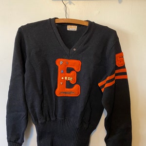 1959 Detroit Eastern High School Varsity Letter Sweater Swim - Etsy