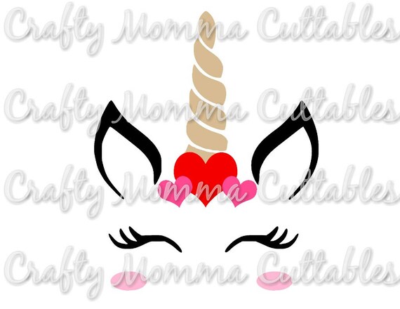 Download Unicorn SVG file // Valentine Unicorn SVG // Magical Cut ...