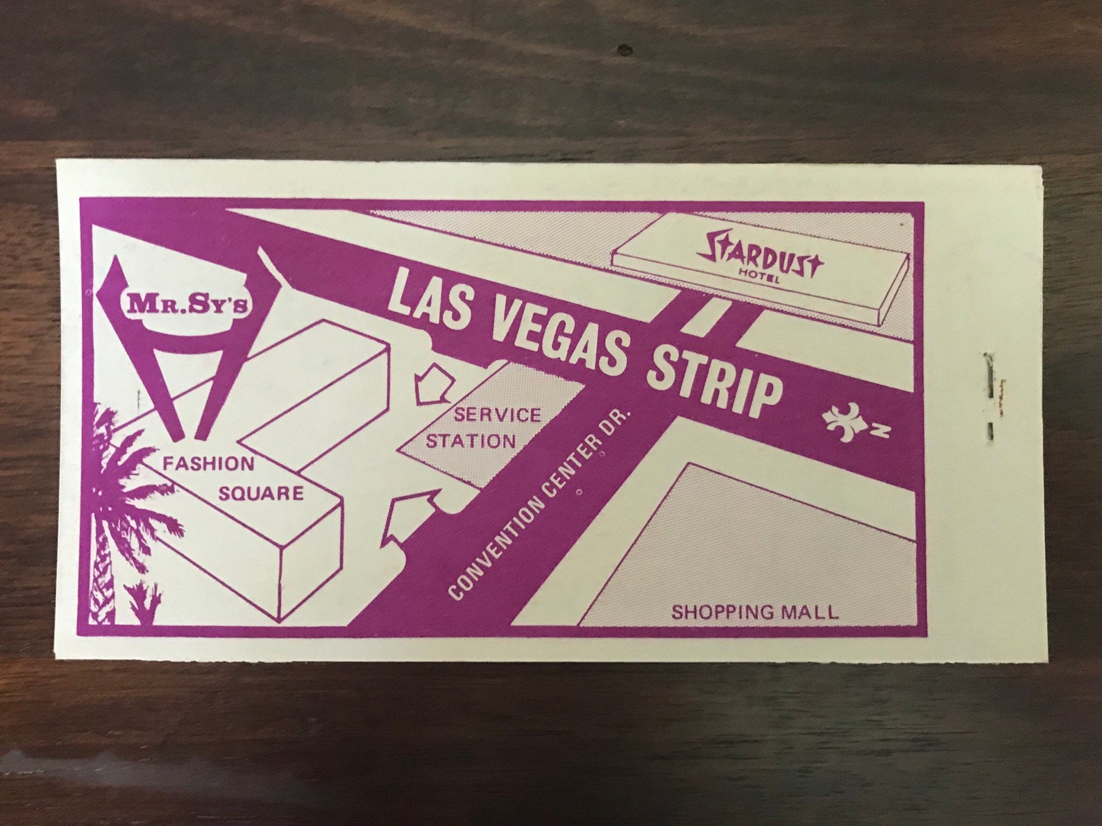 Vintage Las Vegas Coupon Book Mr. Sy's Casino of Fun Etsy