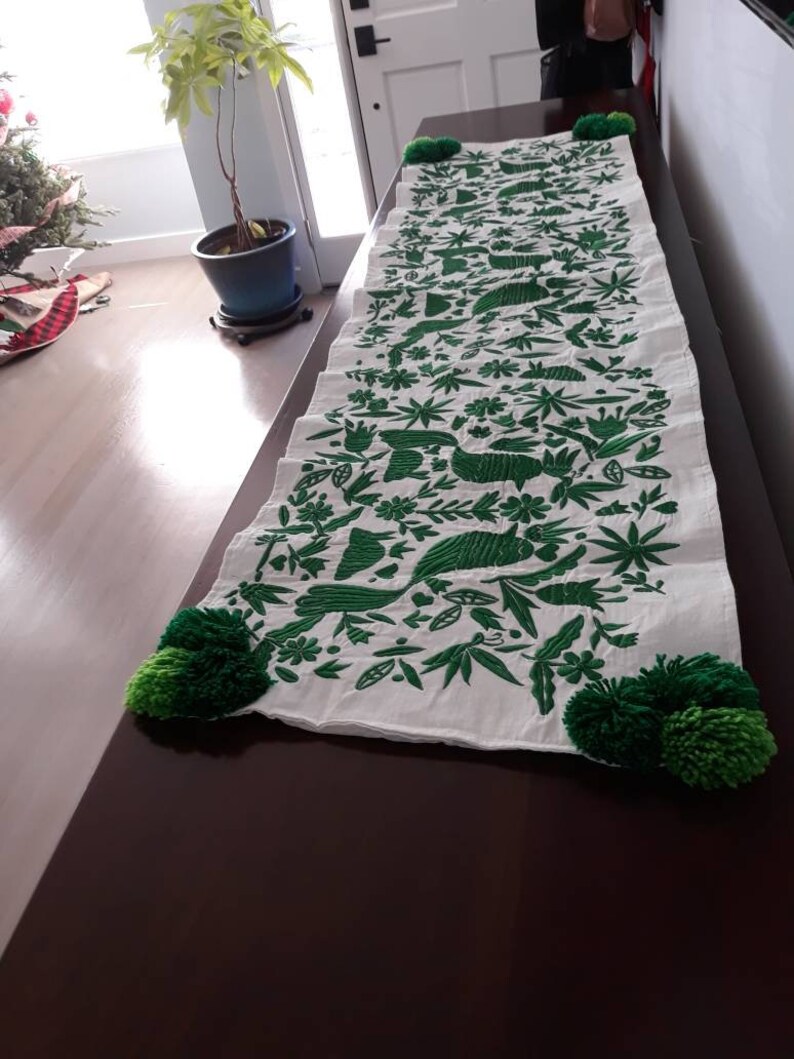 Mexican Table Runner Bulk Otomi Runner Mexican Blanket Runner Etsy