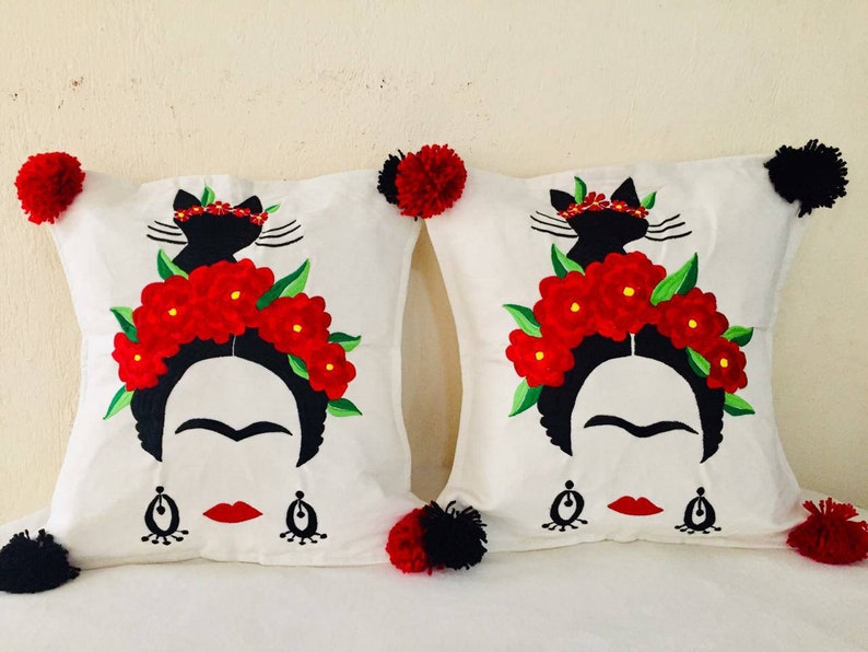 Mexican Cushion Mexican Lumbar Pillow Mexican Outdoor Pillows Etsy