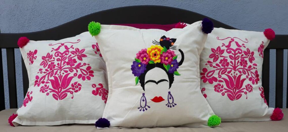 Mexican Pillow Mexican Pillows Covers Mexican Pillow Etsy