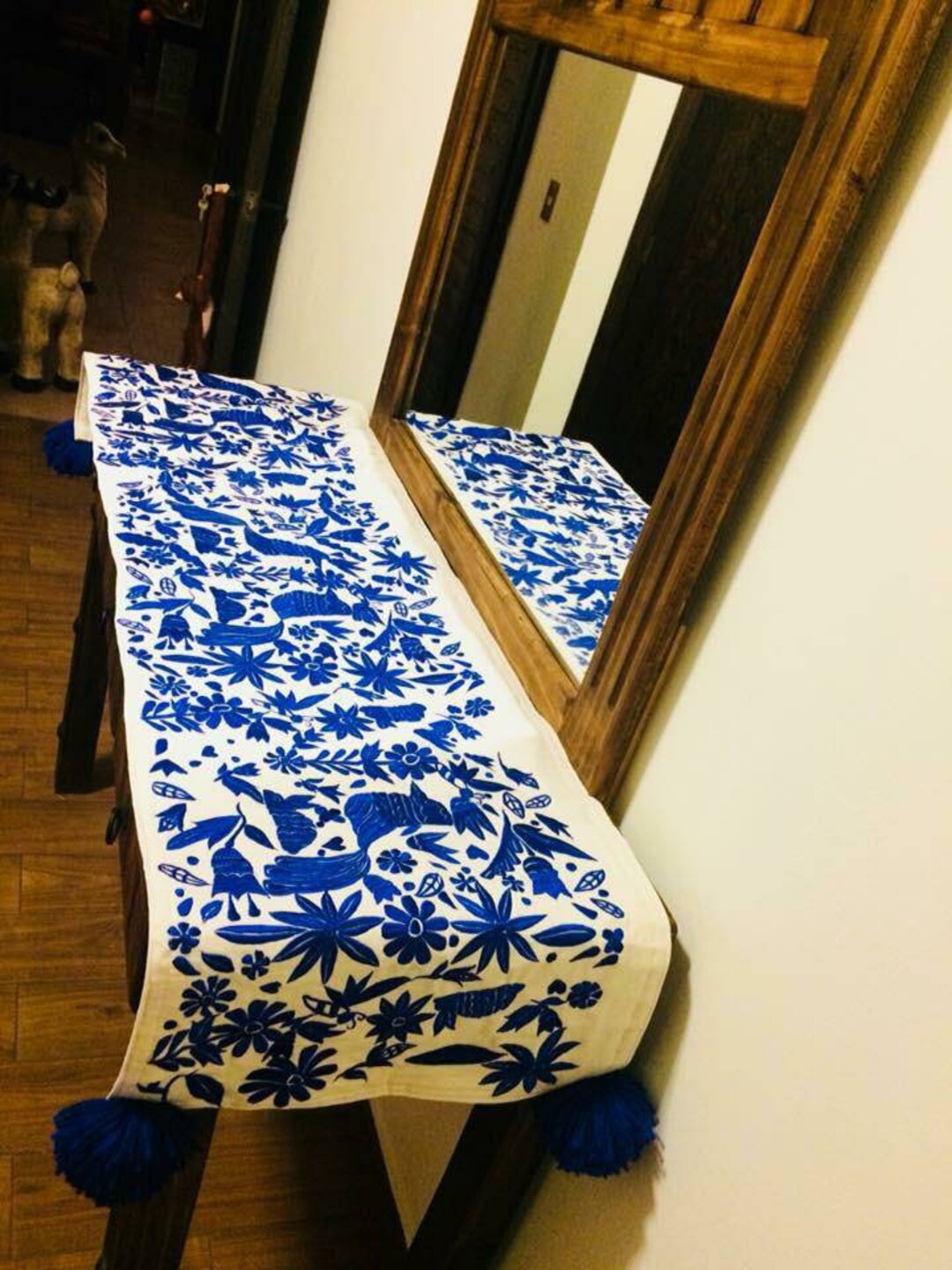 Mexican Table Runner Bulk Otomi Runner Mexican Blanket Runner Mexican