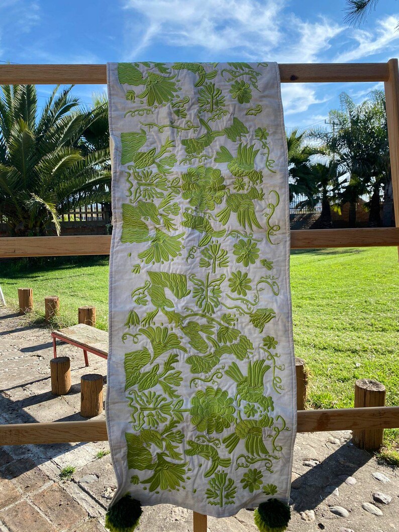 Mexican Blanket Runner Mexican Table Runner Near Me Mexican Etsy