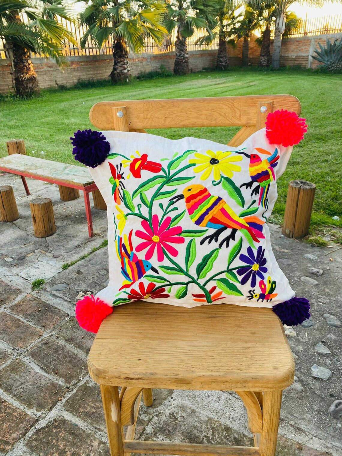 Mexican Pillow Mexican Pillows Covers Mexican Pillow Etsy