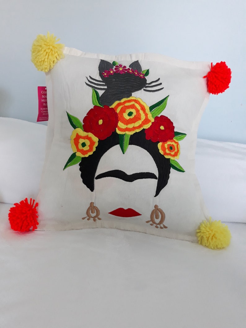 Mexican Cushion Mexican Lumbar Pillow Mexican Outdoor Pillows Etsy