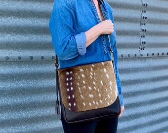 South TX Axis verstecken & kolumbianische leder Crossbody - Premium, Baby-weiche Achse verstecken - wunderschön!