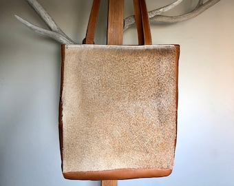One-of-kind West Texas Aoudad Hide/Kolumbianische Ledertasche