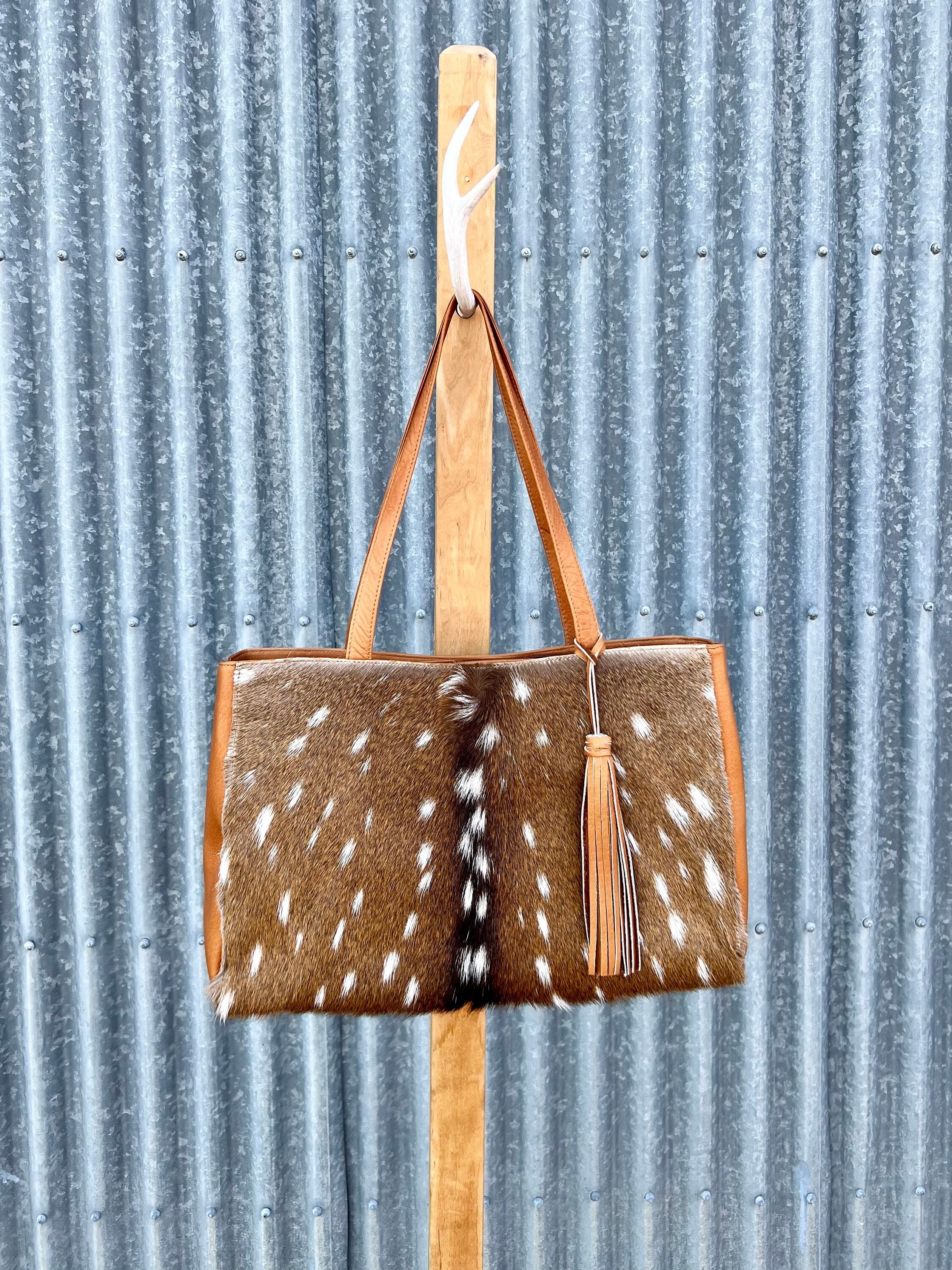 axis deer purse