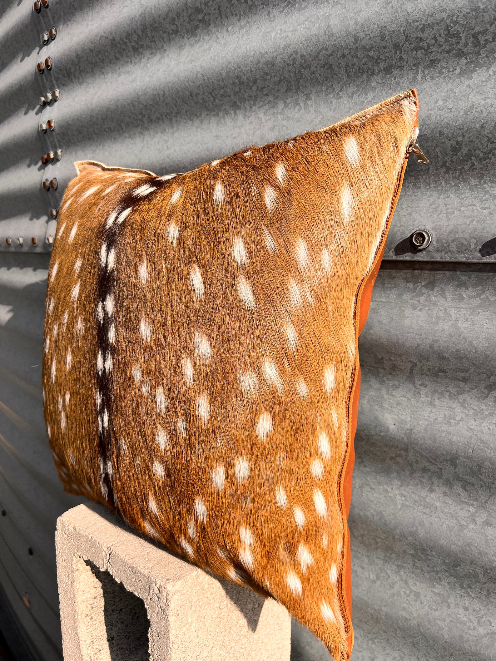 HUGE Square Premium South Texas Axis Deer Hide & Rustic - Etsy