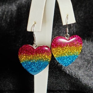 Corazones brillantes
