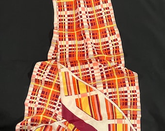 Vintage Colorful Geometric Scarf