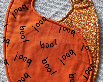 Child's Handmade Halloween Bib