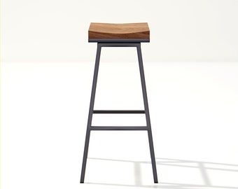 Swivel bar stool of any height
