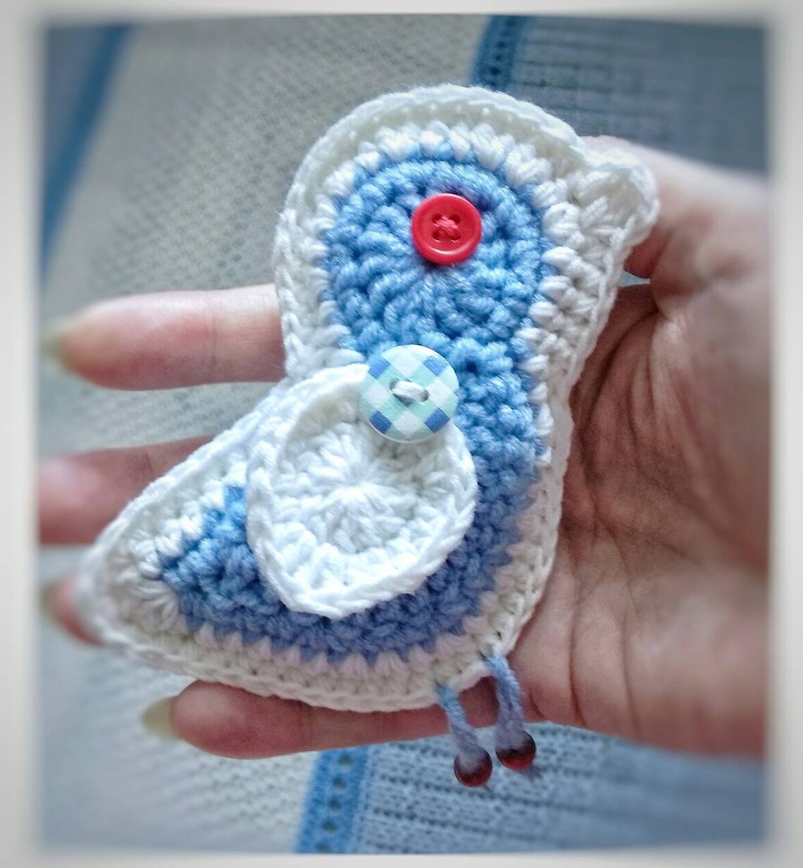 Crochet Cotton Blanket for Newborn Boy Modern Baby Stroller Etsy