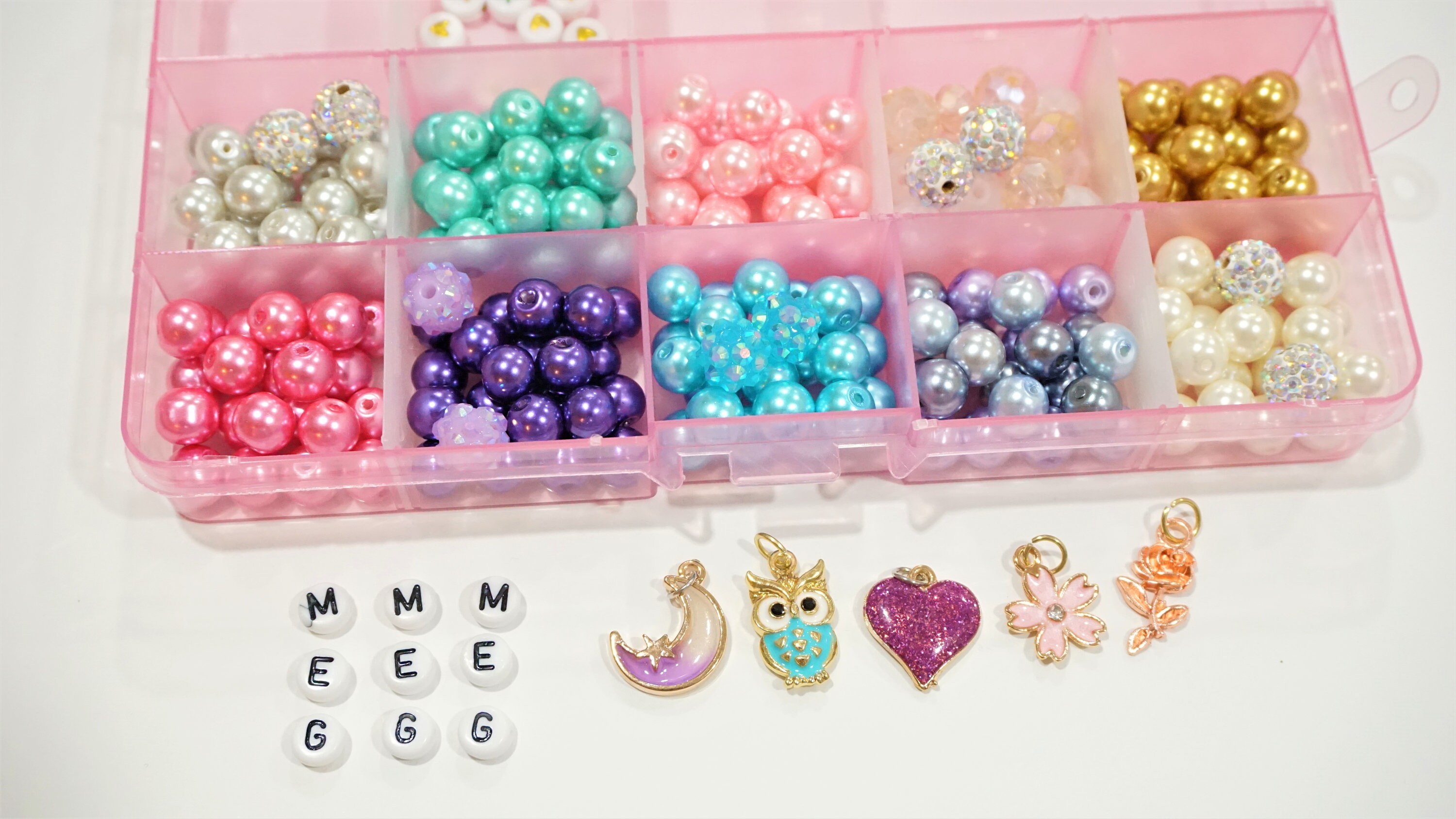 Personalized Beaded craft kit Jewelry Kit for Girls Girls Etsy