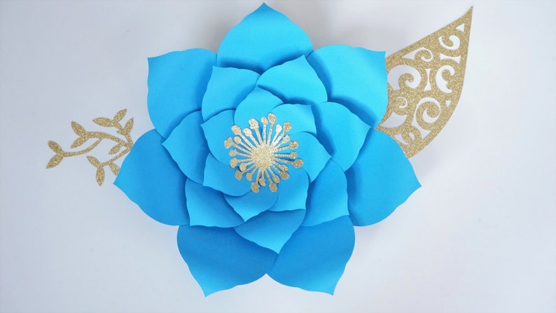 Paper Flower Template SVG Petal #3 SVG File Cricut Design Flower Cricut Digital File Flower Petal Template SVG Paper Flower Petals