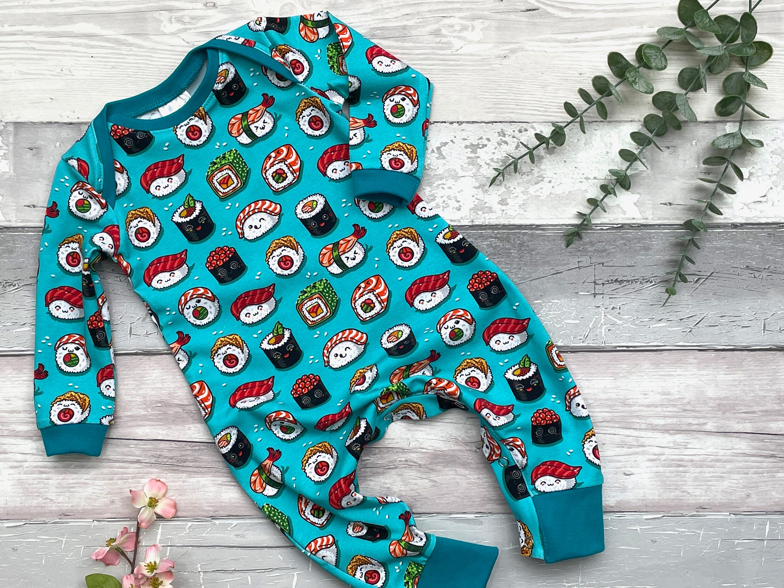 Kids Sushi Pajamas Etsy UK