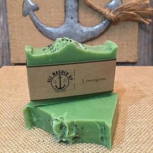 Lemongrass Handmade Soap Vegan Homemade Soap All Natural image 2