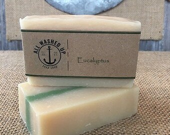 Eucalytpus - Handmade Soap - Vegan - Homemade Soap - All Natural