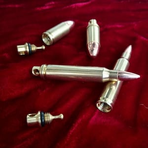 Bullet Oil Vial keychain 9mm  or 223 *free shipping