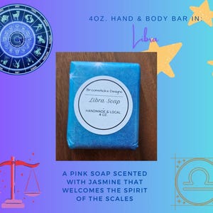 Libra Hand & Body Soap Bar