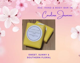 Carolina Jasmine Hand & Body Soap Bar