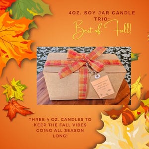 Best of Fall Candle Trio