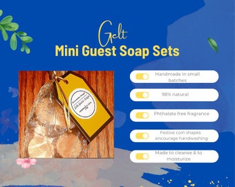 Gelt Mini Guest Soap Set