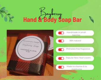 Bayberry Hand & Body Soap Bar