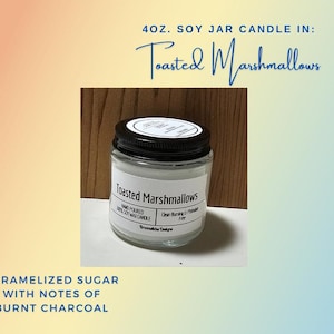 Toasted Marshmallows Soy Jar Candle