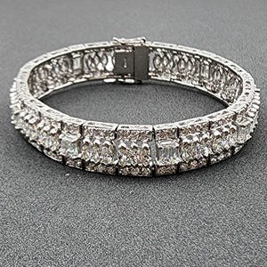12.50 Ct Diamond Antique Bracelet