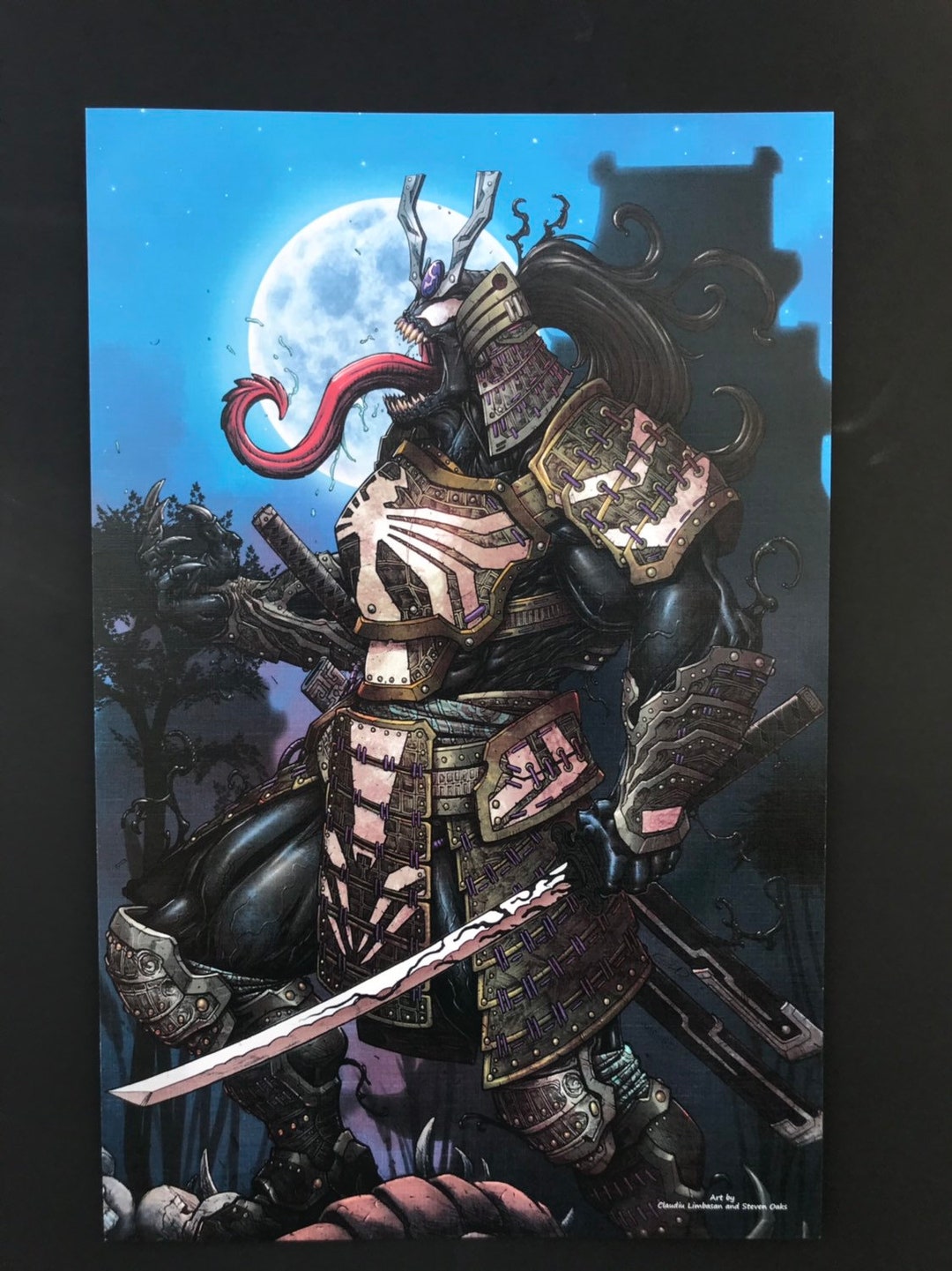 11x17 Samurai Venom Print - Etsy