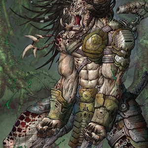 11x17  Predator print