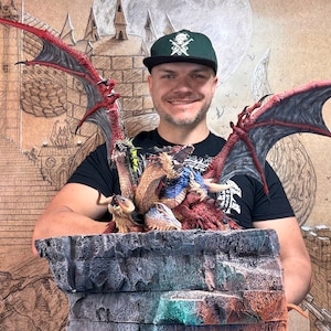 Pre order: Tiamat painted and printed by Steven Oaks