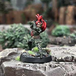 Pro painted elf warrior mini