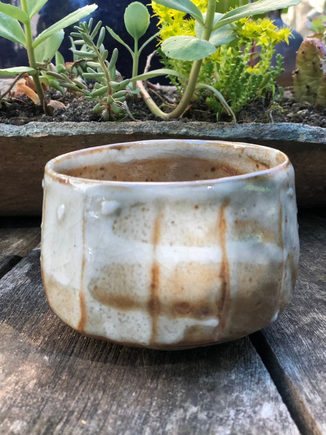 Bol à Thé Shino en Grès