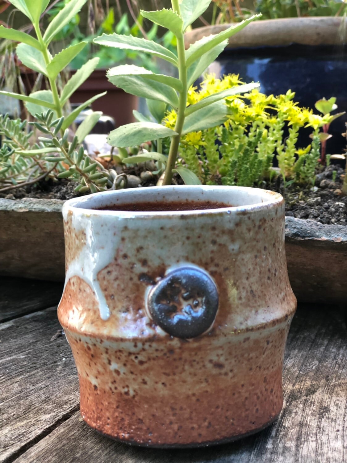 Bol à Thé Shino en Grès