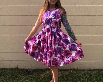 Vintage spaghetti strap dress