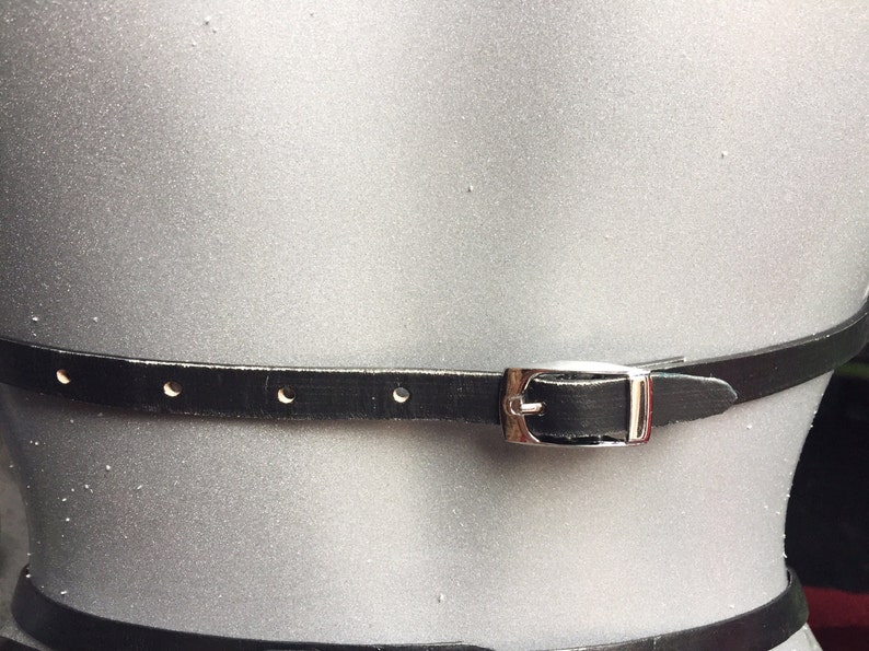 Real leather harness