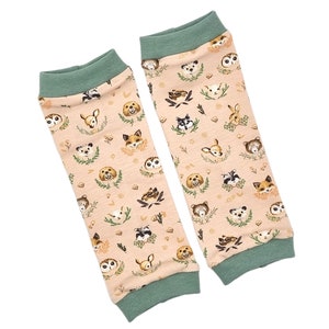 Cuffs Leg Warmers Baby Cuffs Children&#39;s Cuffs Cuffs Boys/Girls - Babylegs Legwarmer Leg Warmers for Baby and Children - Wildpark Mint