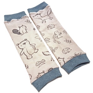 Cuffs Leg Warmers Baby Cuffs Children&#39;s Cuffs Cuffs Boys/Girls - Babylegs Legwarmer Leg Warmers for Baby and Children - Waldfreunde Beige