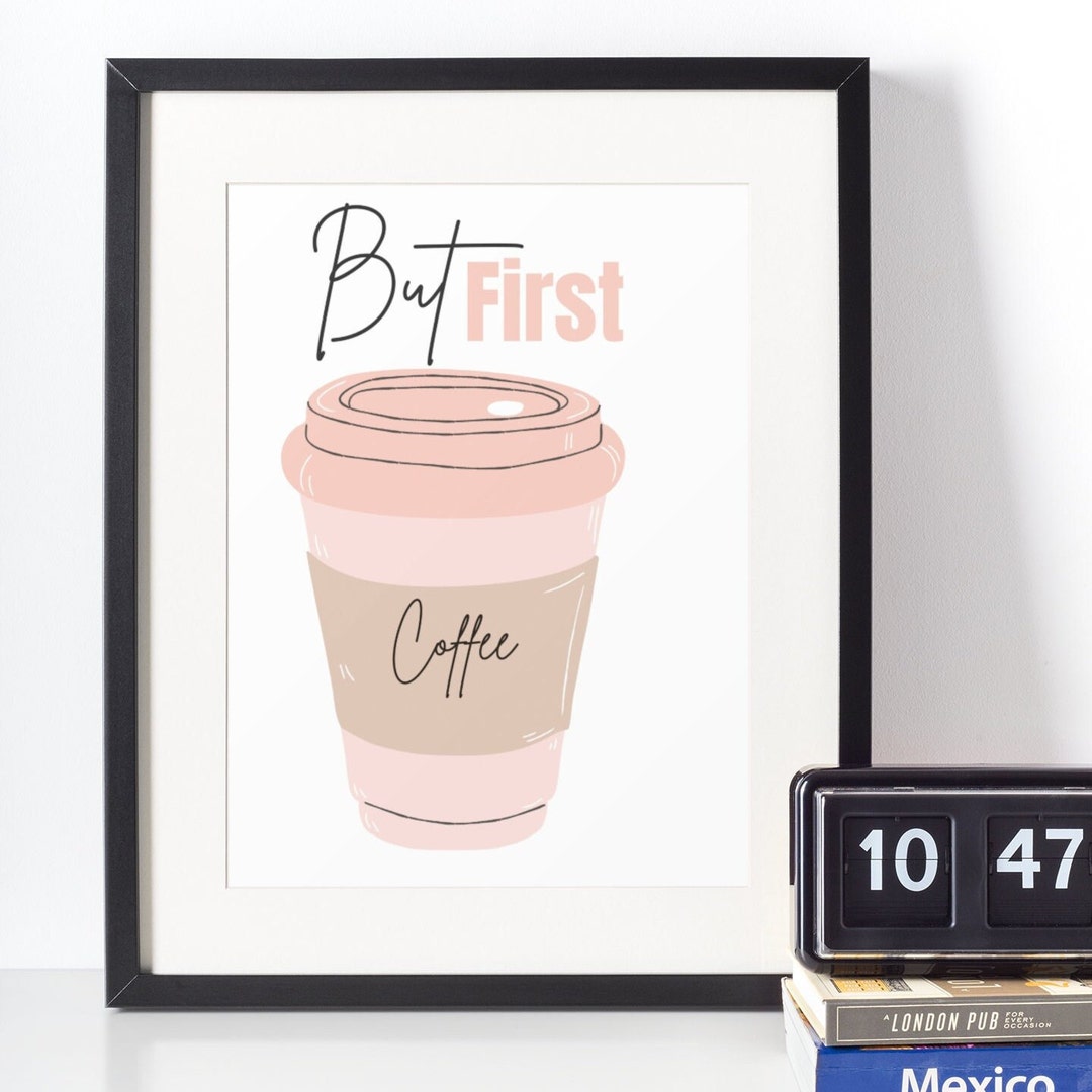 Coffee Wall Art Coffee Decor Coffee Lover Gift Coffee - Etsy