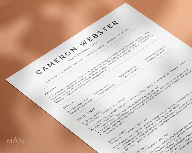 ATS Resume Template for Microsoft - Il 794xN.4433337501 Puz7 