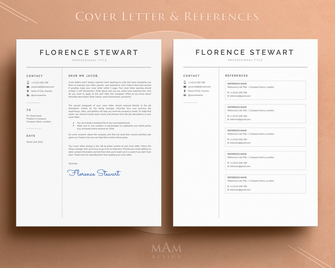 Resume Template With Photo Professional - Il 1140xN.4073873204 350v 