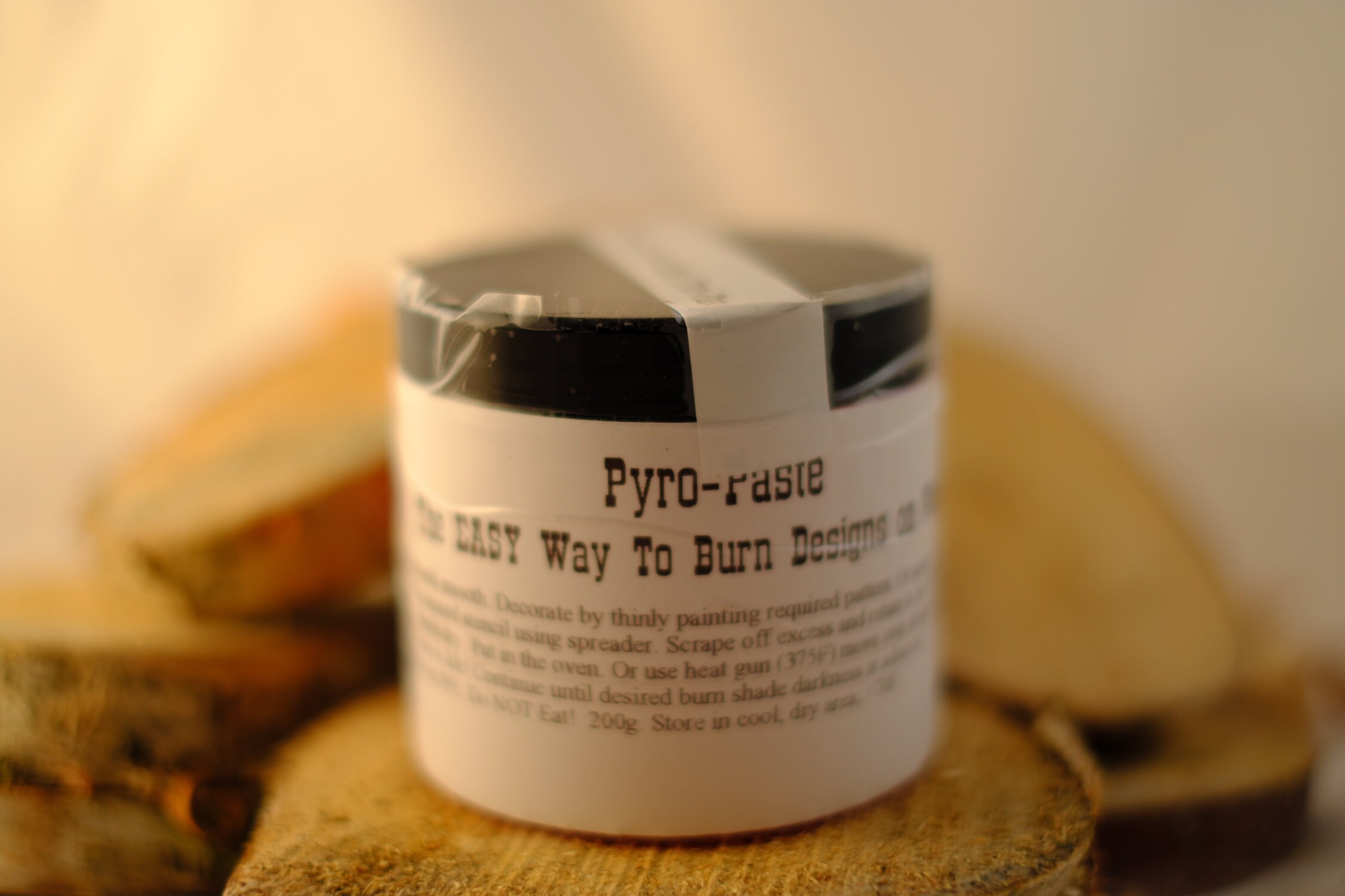 Easy Wood Burning Art Paste Fast Pyrography Craft Gel Etsy UK