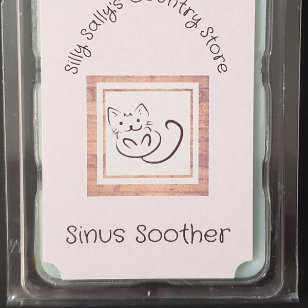 Hand-Poured Sinus Soother (Menthol) Soy Wax Tarts