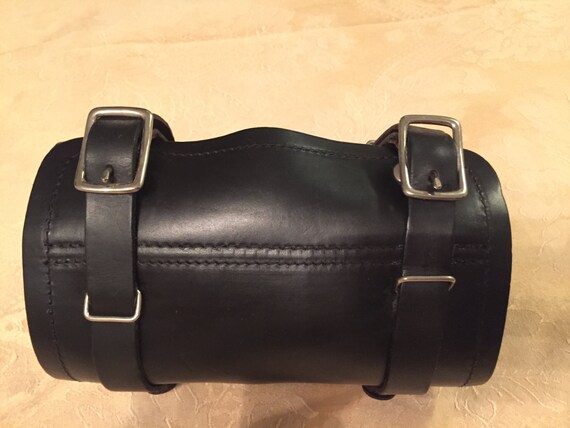 leather throw over saddlebags