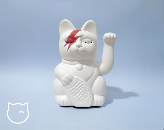 El Commun Fluffy Pen Case Neko / White Cat