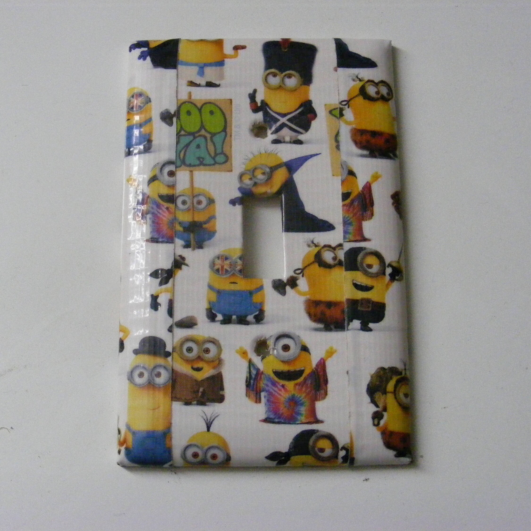 Minions Duct Tape Light Switch Cover Etsy